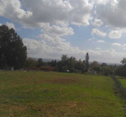 4 דונם עם נוף מהמם לבניית בית בהוד השרון- לא אקטואלי